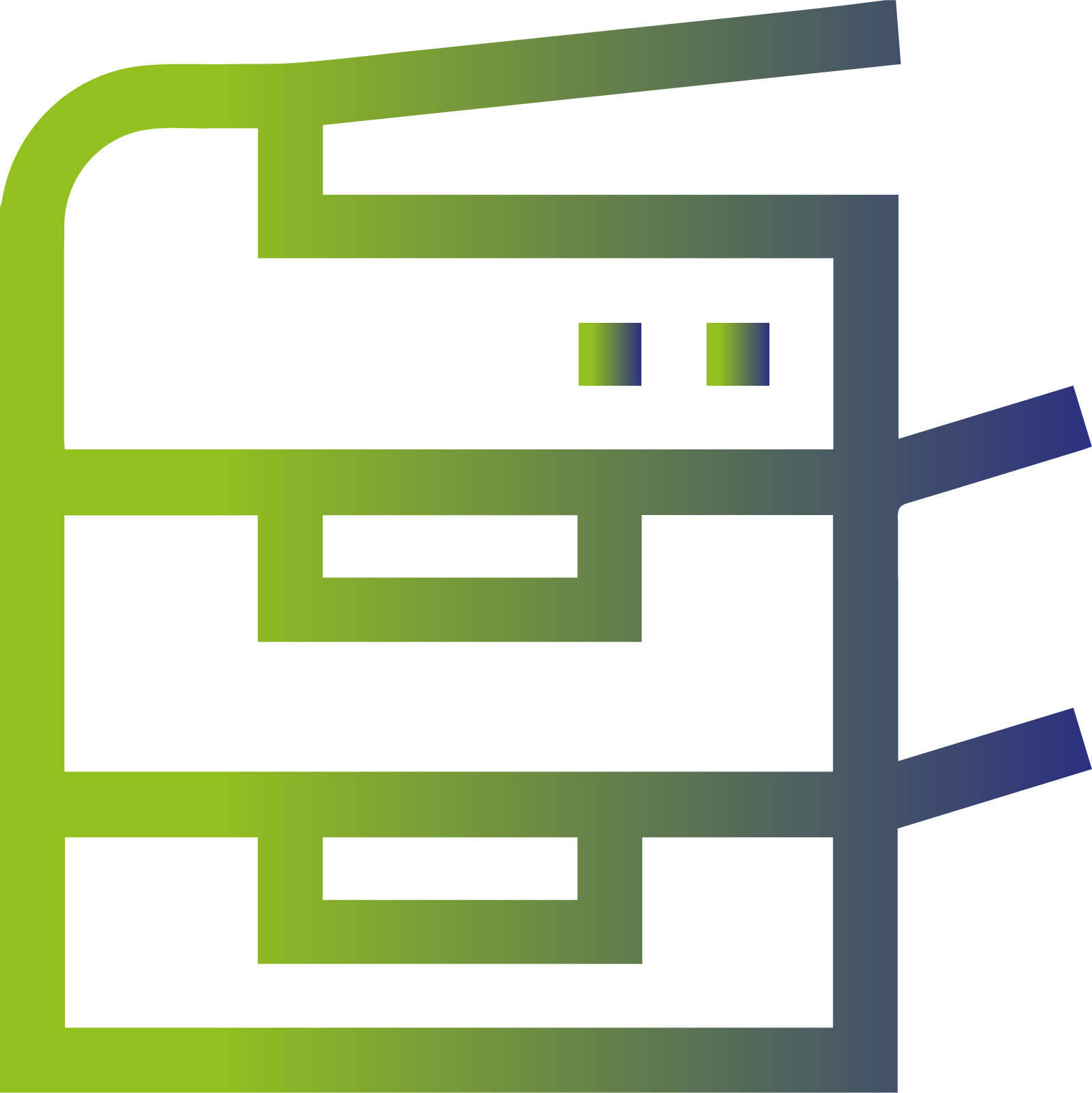 Logo d'un copieur multifonction