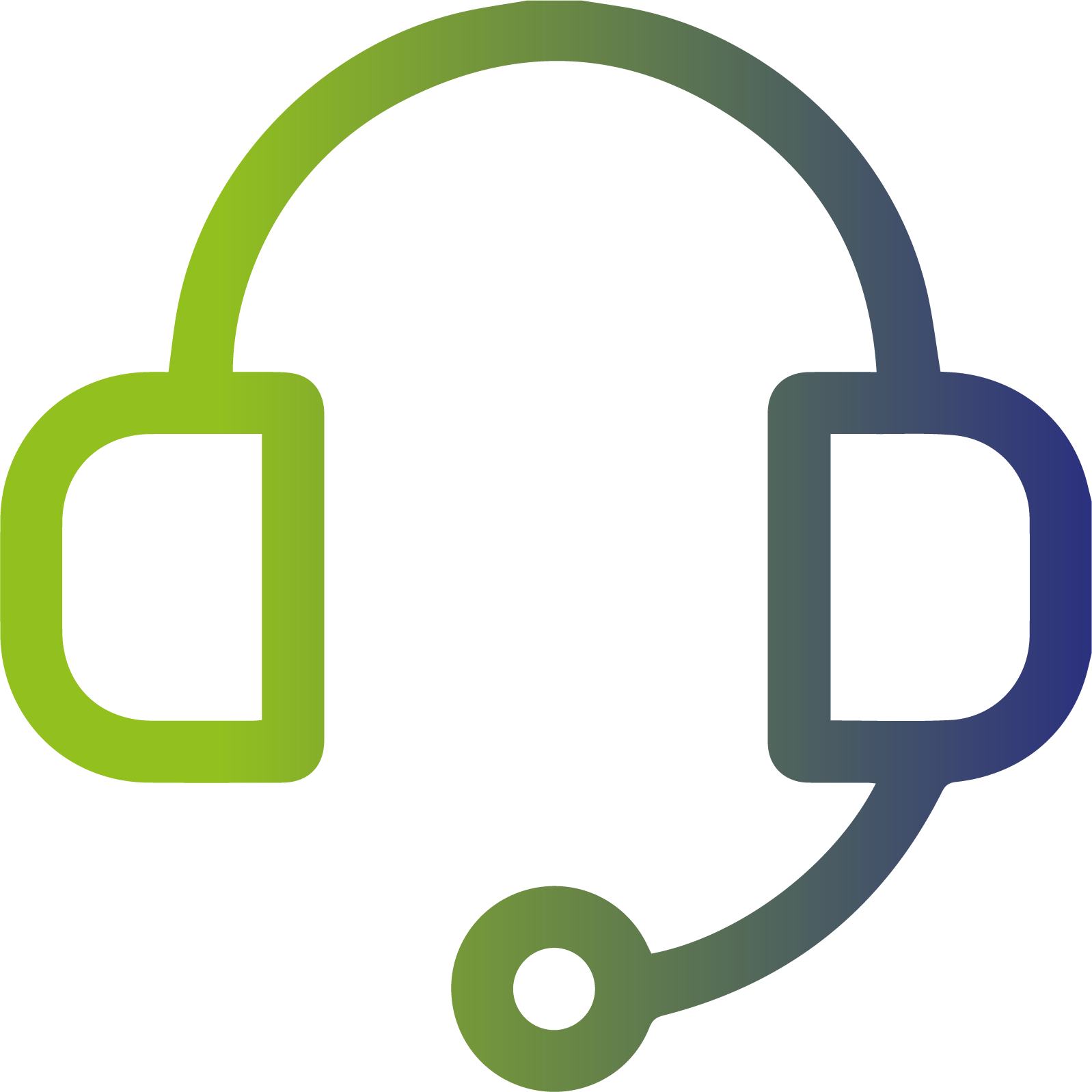 Logo d'un casque représentant l'accompagnement informatique