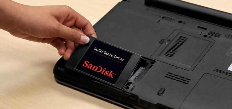 Installer un SSD dans un ordinateur portable